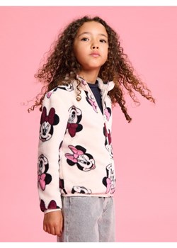 Sinsay - Bluza polarowa ze stójką Minnie Mouse - różowy ze sklepu Sinsay w kategorii Bluzy dziewczęce - zdjęcie 185658748