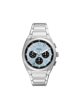 Fossil Zegarek Everett  Chronograph FS6105 Srebrny ze sklepu MODIVO w kategorii Zegarki - zdjęcie 185659259