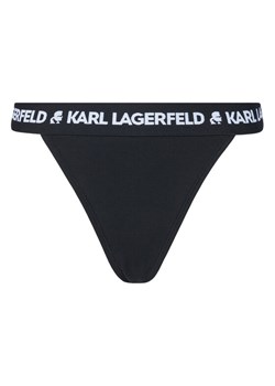 KARL LAGERFELD Figi brazylijskie A1W47011 Czarny ze sklepu MODIVO w kategorii Majtki damskie - zdjęcie 185659326