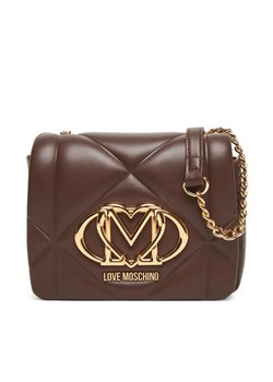 LOVE MOSCHINO Torebka JC4188PP0NLC0313 Brązowy ze sklepu MODIVO w kategorii Listonoszki - zdjęcie 185659329