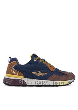 Aeronautica Militare Sneakersy 252SC0276UCT03546 Granatowy ze sklepu MODIVO w kategorii Buty sportowe męskie - zdjęcie 185659418