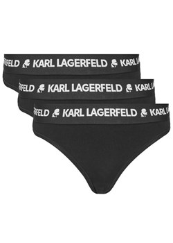 KARL LAGERFELD Komplet 3 par fig klasycznych A1W47148 Czarny ze sklepu MODIVO w kategorii Majtki damskie - zdjęcie 185659446