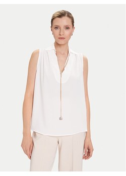 Rinascimento Bluzka CFC0125726003 Biały Regular Fit ze sklepu MODIVO w kategorii Bluzki damskie - zdjęcie 185659457
