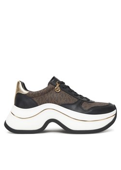 MICHAEL Michael Kors Sneakersy Arla 43F5ARFS2L Brązowy ze sklepu MODIVO w kategorii Buty sportowe damskie - zdjęcie 185659468