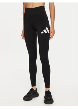 adidas Legginsy Train Essentials Big Logo JG3941 Czarny Slim Fit ze sklepu MODIVO w kategorii Spodnie damskie - zdjęcie 185659497