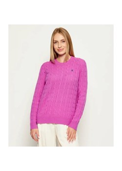 POLO RALPH LAUREN Wełniany sweter | Loose fit | z dodatkiem kaszmiru ze sklepu Gomez Fashion Store w kategorii Swetry damskie - zdjęcie 185662585