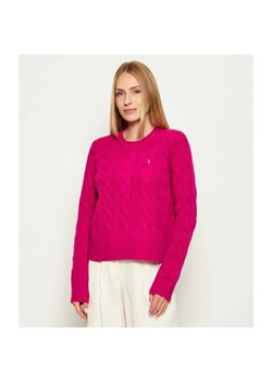 POLO RALPH LAUREN Wełniany sweter | Loose fit | z dodatkiem kaszmiru ze sklepu Gomez Fashion Store w kategorii Swetry damskie - zdjęcie 185662586