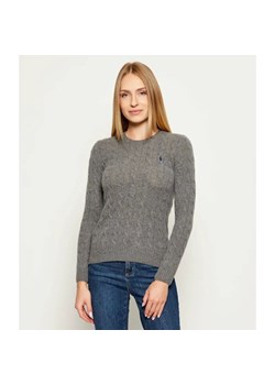POLO RALPH LAUREN Wełniany sweter JULIANNA | Regular Fit | z dodatkiem kaszmiru ze sklepu Gomez Fashion Store w kategorii Swetry damskie - zdjęcie 185662587
