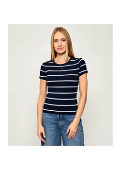 Tommy Jeans T-shirt ESSENTIAL | Slim Fit ze sklepu Gomez Fashion Store w kategorii Bluzki damskie - zdjęcie 185662595