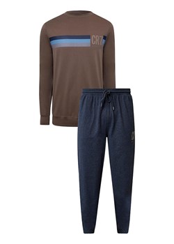 CR7 Piżama w kolorze brązowo-granatowym ze sklepu Limango Polska w kategorii Piżamy męskie - zdjęcie 185663529