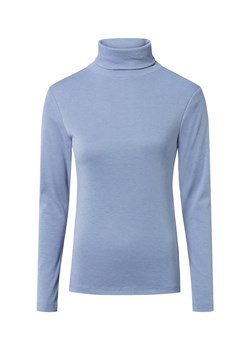 brookshire Damska koszulka z długim rękawem Kobiety Dżersej niebieski jednolity ze sklepu vangraaf w kategorii Bluzki damskie - zdjęcie 185664415