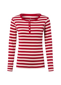 brookshire Damska koszulka z długim rękawem Kobiety Bawełna czerwony w paski ze sklepu vangraaf w kategorii Bluzki damskie - zdjęcie 185664427