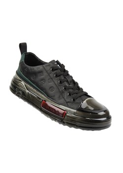 Nowoczesne sneakersy męskie - JOHN DOUBARE 8311, czarne ze sklepu ulubioneobuwie w kategorii Buty sportowe męskie - zdjęcie 185664539