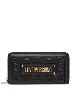 Duży Portfel Damski LOVE MOSCHINO JC5600PP0NLA0000 Czarny ze sklepu eobuwie.pl w kategorii Portfele damskie - zdjęcie 185665205