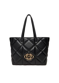 Torebka LOVE MOSCHINO JC4120PP0NLC0000 Czarny ze sklepu eobuwie.pl w kategorii Torby Shopper bag - zdjęcie 185665235
