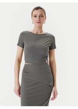 Guess T-Shirt W5YP14 KAQL2 Zielony Regular Fit ze sklepu MODIVO w kategorii Bluzki damskie - zdjęcie 185665686