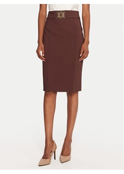 Rinascimento Spódnica ołówkowa CFC0126212003 Brązowy Slim Fit ze sklepu MODIVO w kategorii Spódnice - zdjęcie 185665695
