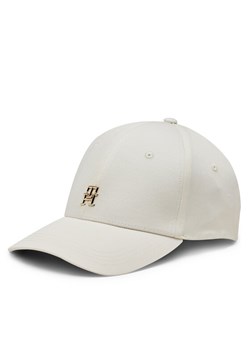 Tommy Hilfiger Czapka z daszkiem Essential Chic Cap AW0AW15772 Beżowy ze sklepu MODIVO w kategorii Czapki z daszkiem damskie - zdjęcie 185665726