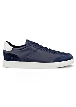Ecco Skórzane sneakersy &quot;Street Lite&quot; w kolorze granatowym ze sklepu Limango Polska w kategorii Trampki męskie - zdjęcie 185669226