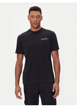 Napapijri T-Shirt S-Back Graphic NP0A88SU Czarny Regular Fit ze sklepu MODIVO w kategorii T-shirty męskie - zdjęcie 185669957