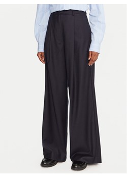 Weekend Max Mara Spodnie materiałowe Globale 2525136162 Granatowy Wide Leg ze sklepu MODIVO w kategorii Spodnie damskie - zdjęcie 185669965