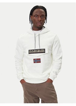 Napapijri Bluza Burgee Wint 4 NP0A892T Beżowy Regular Fit ze sklepu MODIVO w kategorii Bluzy męskie - zdjęcie 185670019