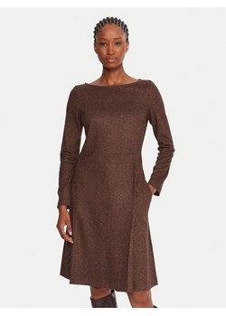 Weekend Max Mara Sukienka dzianinowa Balocco 2525626062 Brązowy Regular Fit ze sklepu MODIVO w kategorii Sukienki - zdjęcie 185670038