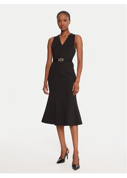 TWINSET Sukienka koktajlowa 252TP2606 Czarny Slim Fit ze sklepu MODIVO w kategorii Sukienki - zdjęcie 185670055