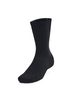 Skarpetki treningowe uniseks (3-pack) Under Armour UA Training Cotton - czarne ze sklepu Sportstylestory.com w kategorii Skarpetki męskie - zdjęcie 185670965