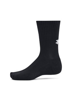 Skarpetki treningowe uniseks (3-pack) Under Armour UA Training Cotton - czarne ze sklepu Sportstylestory.com w kategorii Skarpetki męskie - zdjęcie 185670966