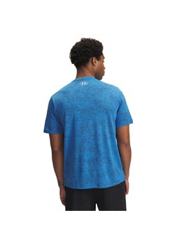 Męska koszulka treningowa Under Armour UA Tech Tee Pixelate - niebieska ze sklepu Sportstylestory.com w kategorii T-shirty męskie - zdjęcie 185670986