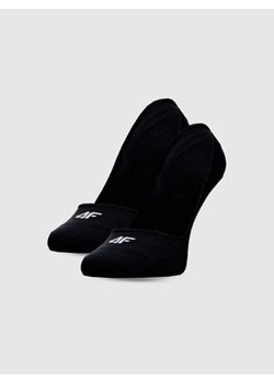 Damskie skarpetki stopki (2-pak) 4F 4FWMM00USOCF472 - czarne ze sklepu Sportstylestory.com w kategorii Skarpetki damskie - zdjęcie 185671096