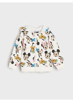 Sinsay - Bluza z kapturem Mickey Mouse - kremowy - id: 170FT-01X - marki Sinsay - 185672578 Sinsay - Bluza z kapturem Mickey Mouse - kremowy ze sklepu Sinsay w kategorii Bluzy i swetry - zdjęcie 185672578