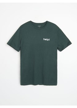 Sinsay - Koszulka - zielony ze sklepu Sinsay w kategorii T-shirty męskie - zdjęcie 185672605