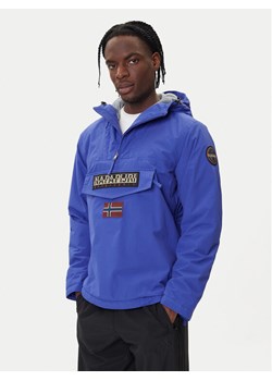 Napapijri Kurtka anorak Rainforest Winter 3 NP0A4GMC Niebieski Regular Fit ze sklepu MODIVO w kategorii Kurtki męskie - zdjęcie 185672815