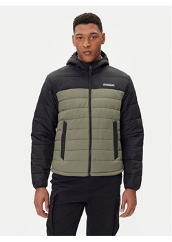 Napapijri Kurtka zimowa A-Gesar H NP0A88U3 Zielony Regular Fit ze sklepu MODIVO w kategorii Kurtki męskie - zdjęcie 185672855