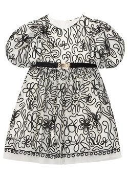 Abel & Lula Sukienka elegancka 5524 Écru Regular Fit ze sklepu MODIVO w kategorii Sukienki dziewczęce - zdjęcie 185672865