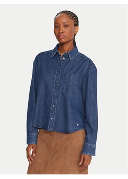 Weekend Max Mara Koszula jeansowa Obbia 2525116052 Niebieski Boxy Fit ze sklepu MODIVO w kategorii Koszule damskie - zdjęcie 185672926