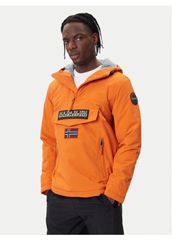 Napapijri Kurtka anorak Rainforest Pocket 2 NP0A4GMD Pomarańczowy Regular Fit ze sklepu MODIVO w kategorii Kurtki męskie - zdjęcie 185672935