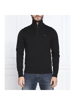 Tommy Hilfiger Sweter ZIP MOCK | Regular Fit | z dodatkiem kaszmiru ze sklepu Gomez Fashion Store w kategorii Swetry męskie - zdjęcie 185674406