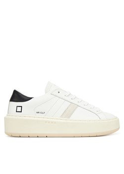 Sneakersy D.A.T.E. Hill Low Platform Calf W431-HP-CA Biały ze sklepu eobuwie.pl w kategorii Buty sportowe damskie - zdjęcie 185675039