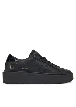 Sneakersy D.A.T.E. Hill Low Platform W431-HP-MN Czarny ze sklepu eobuwie.pl w kategorii Buty sportowe damskie - zdjęcie 185675058