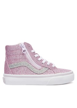 Sneakersy Vans SK8-Hi Reissue Side Zip VN000CYEEMY1 Różowy ze sklepu eobuwie.pl w kategorii Buty sportowe dziecięce - zdjęcie 185675085