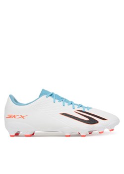 Buty do piłki nożnej Skechers Club Mg 252132 WTQP Biały ze sklepu eobuwie.pl w kategorii Buty sportowe męskie - zdjęcie 185675128