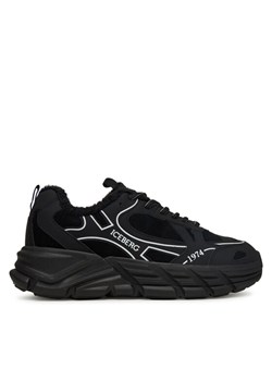 Sneakersy Iceberg IU1706M Czarny ze sklepu eobuwie.pl w kategorii Buty sportowe męskie - zdjęcie 185675169