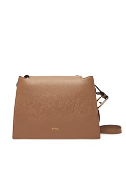 Torebka Furla Nuvola S Crossbod WB01275 HSF000 CN 4489S 1007 Brązowy ze sklepu eobuwie.pl w kategorii Listonoszki - zdjęcie 185675235