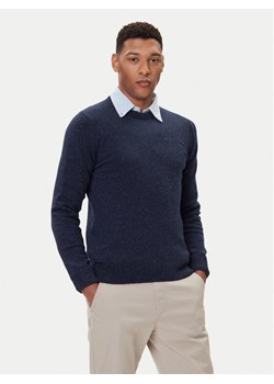 Barbour Sweter Essential Tisbury MKN0844GY12 Granatowy Regular Fit ze sklepu MODIVO w kategorii Swetry męskie - zdjęcie 185679097