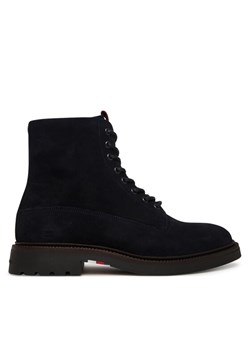Tommy Hilfiger Kozaki Comfort Lwt FM0FM05594 Granatowy ze sklepu MODIVO w kategorii Buty zimowe męskie - zdjęcie 185679197