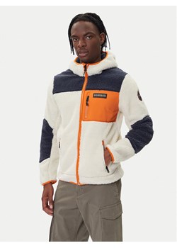 Napapijri Polar Yupik NP0A4GNS Beżowy Regular Fit ze sklepu MODIVO w kategorii Bluzy męskie - zdjęcie 185679198