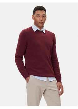 Barbour Sweter Essential Tisbury MKN0844RE56 Bordowy Regular Fit - id: 0000305593665 - marki Barbour - 185679199 Barbour Sweter Essential Tisbury MKN0844RE56 Bordowy Regular Fit ze sklepu MODIVO w kategorii Swetry męskie - zdjęcie 185679199